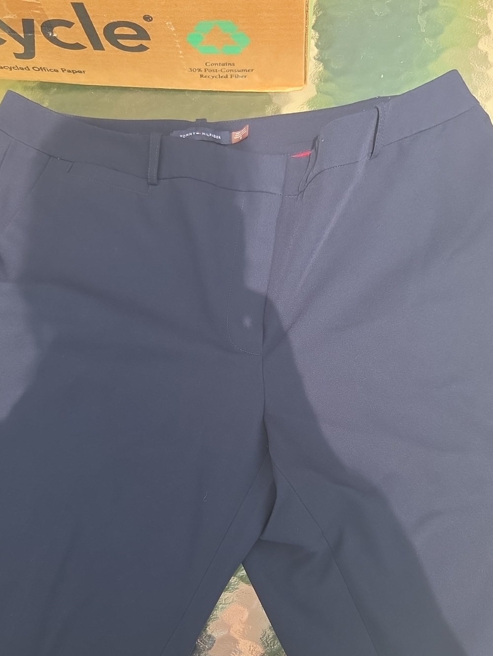 Ladies Navy Dress Pants Size 8 Tommy Hilfiger